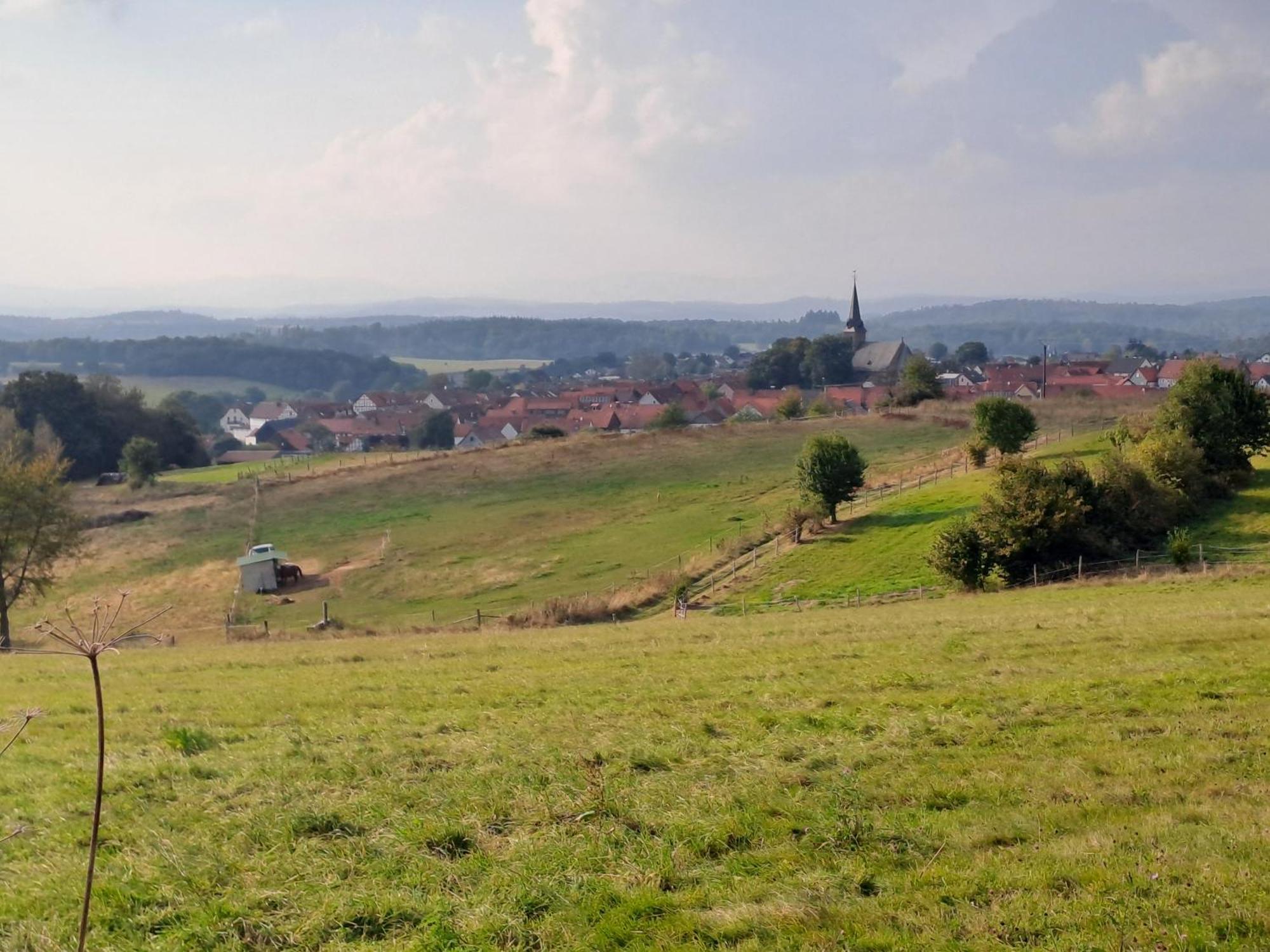 Ferienwohnung Schaefer Am Nationalpark Kellerwald Frankenau Esterno foto